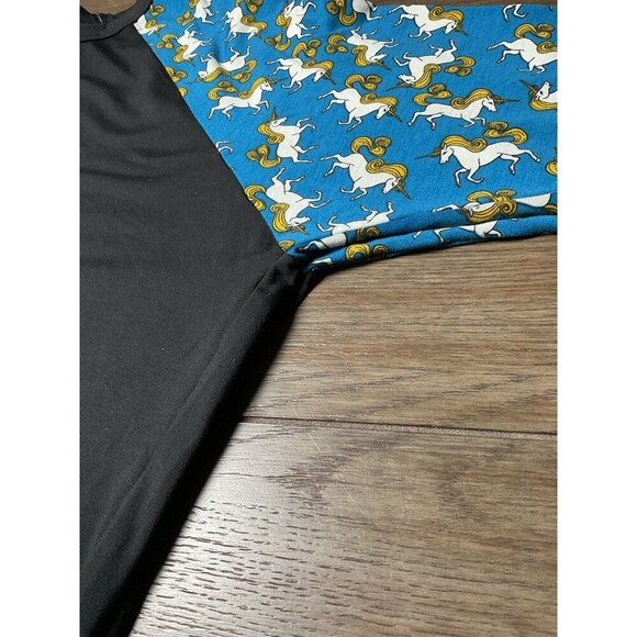 Lularoe Unicorn Randy Baseball Style 3/4 Sleeve Womens Sz XXL - Picture 7 of 8